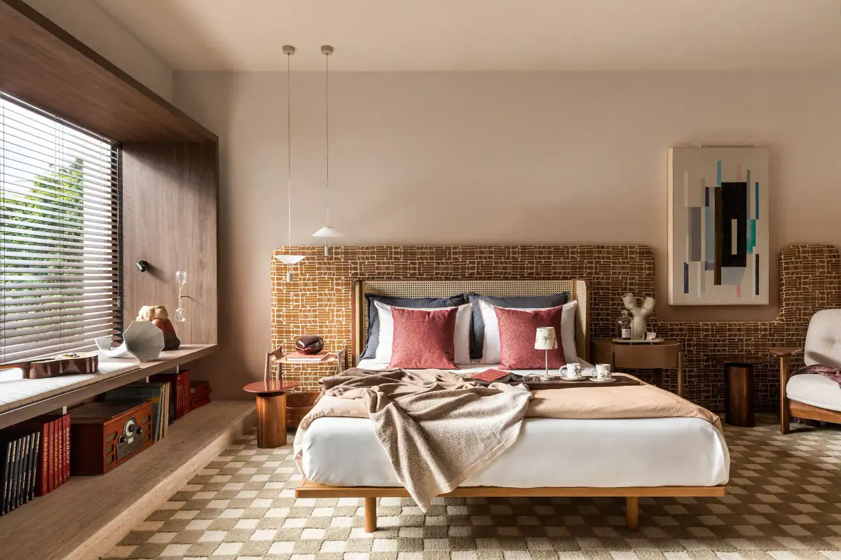4 estilos de cabeceiras modernas para renovar o quarto