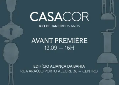AVANT PREMIÈRE CASACOR Rio de Janeiro - 2026