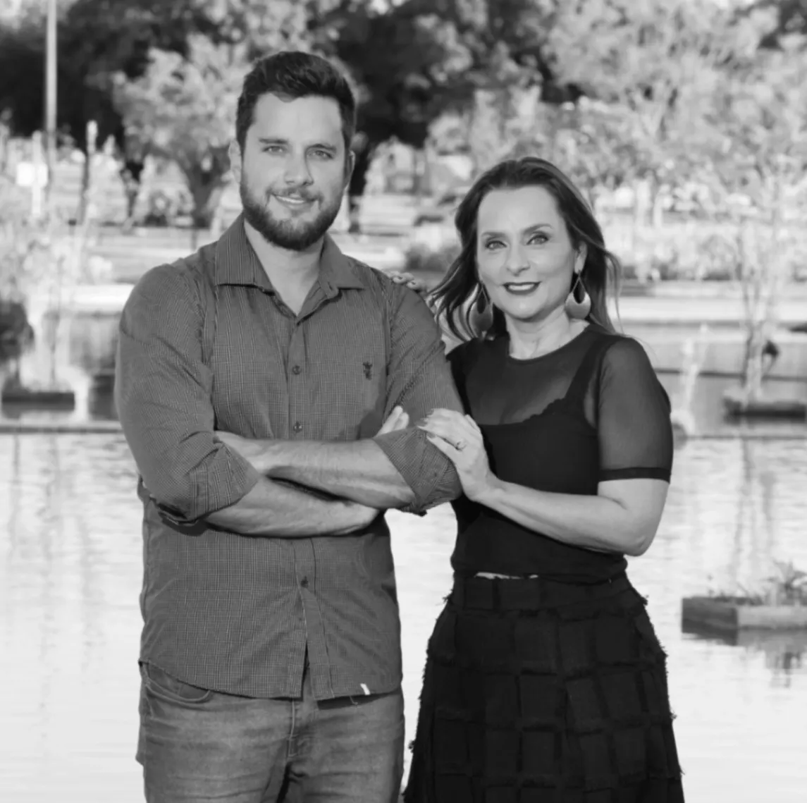 Alessandra Moussa e Marcelo Netto