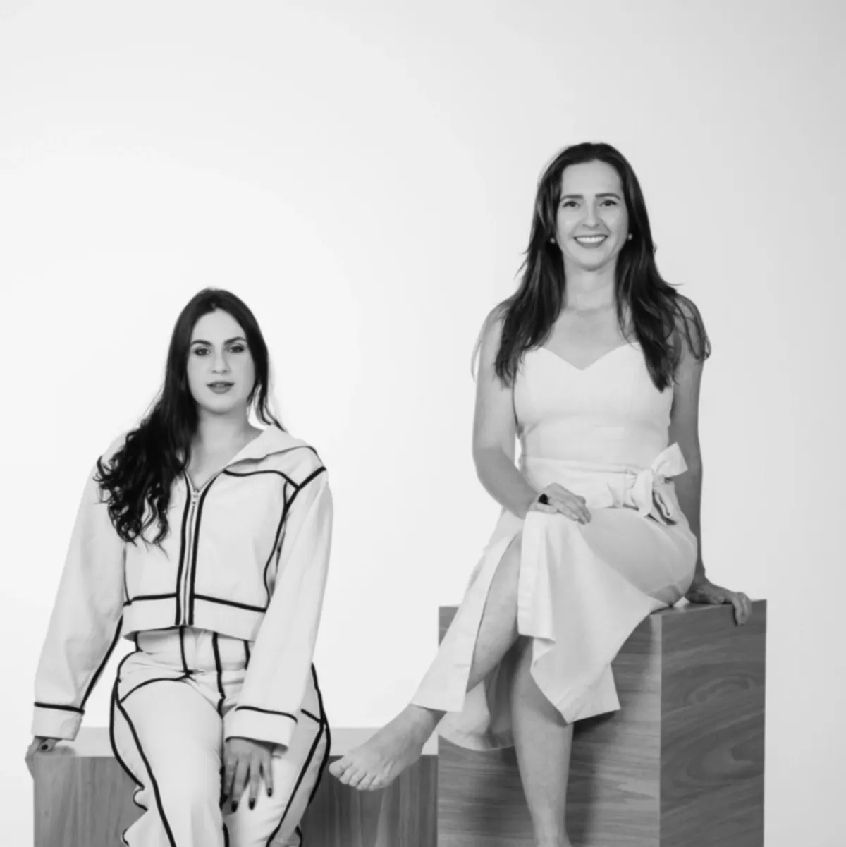 Angela Feitoza e Maria Carolina Feitoza