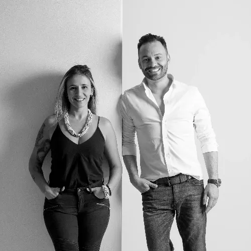 Edgar Rochell e Janaina Casagrande