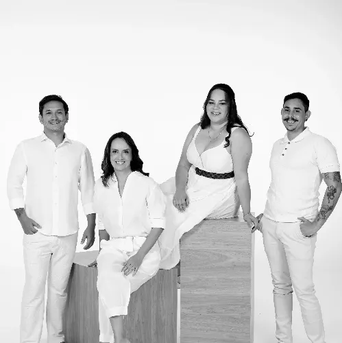 Alessandra Passero, Caio Garcia, Didacio Duailibe e Mayara Kassiê