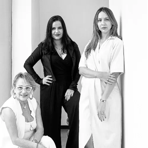 Juliana Resende, Flávia Araújo e Ednara Braga