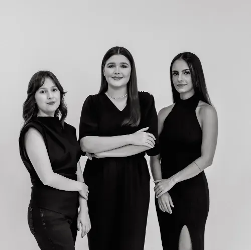 Ana Laura Demarcki, Bárbara Catharinne e Isabela Guimarães